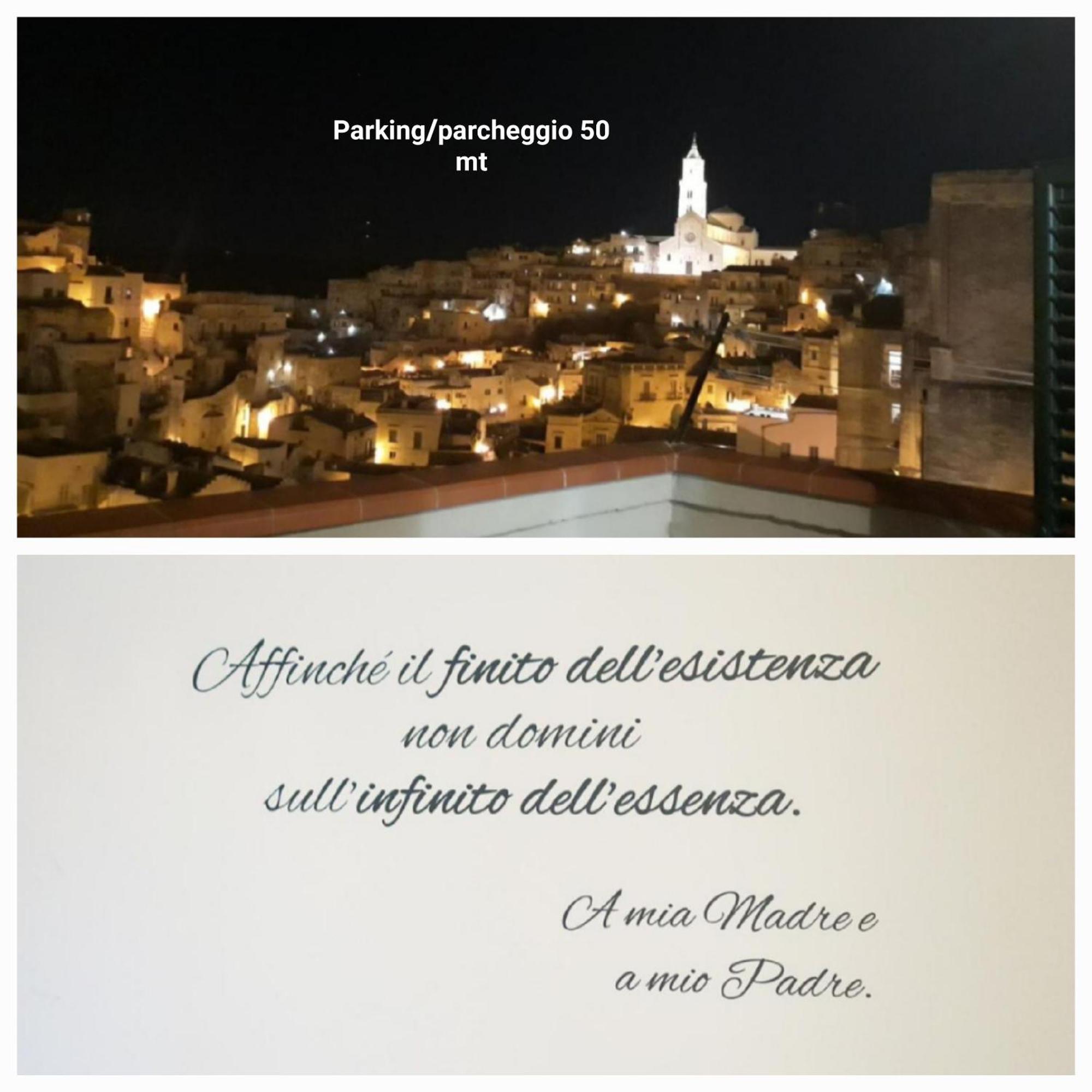 L' Infinito Dei Sassi Hotel Matera Eksteriør billede